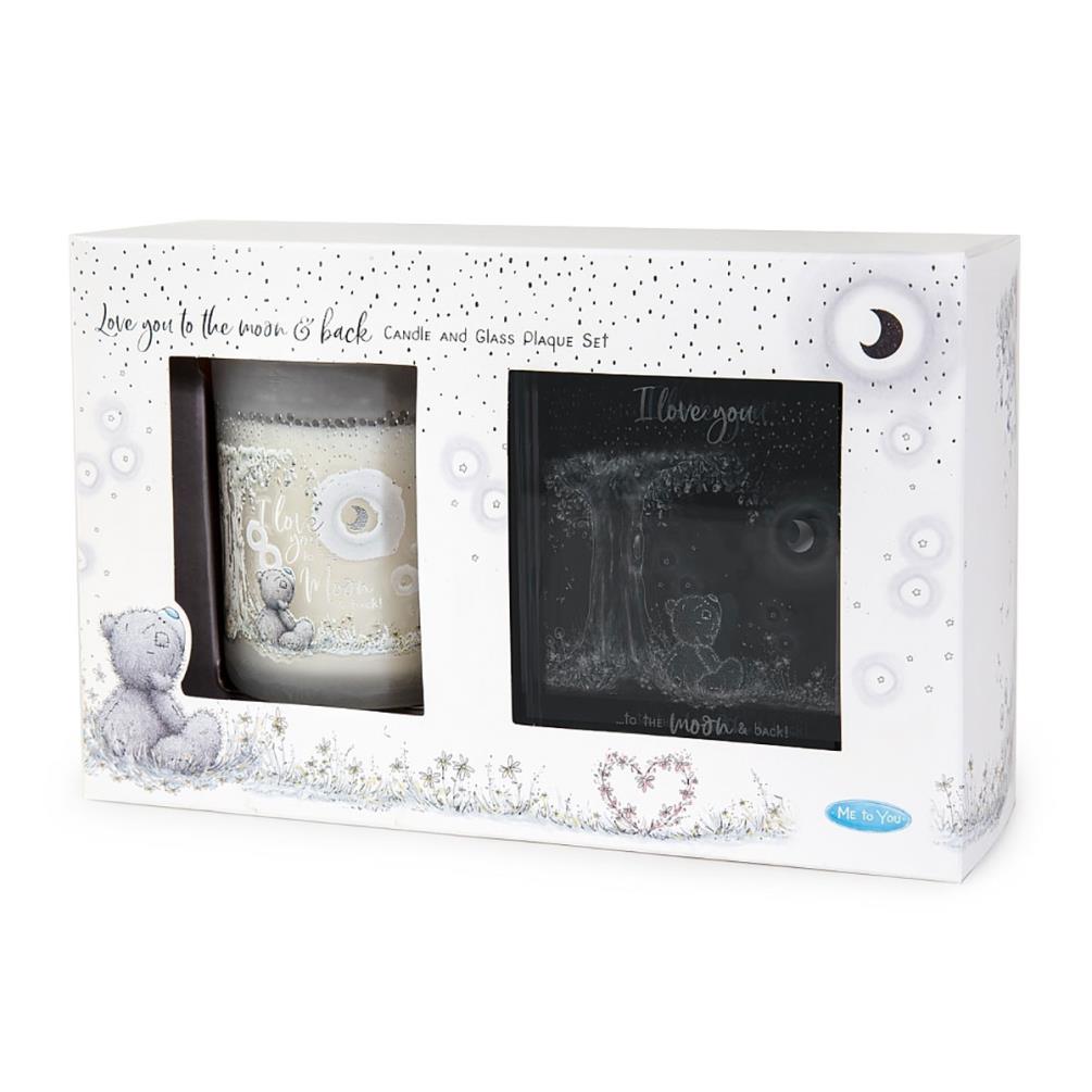 Me to You Candle & Glass Plaque Gift Set Extra Image 1